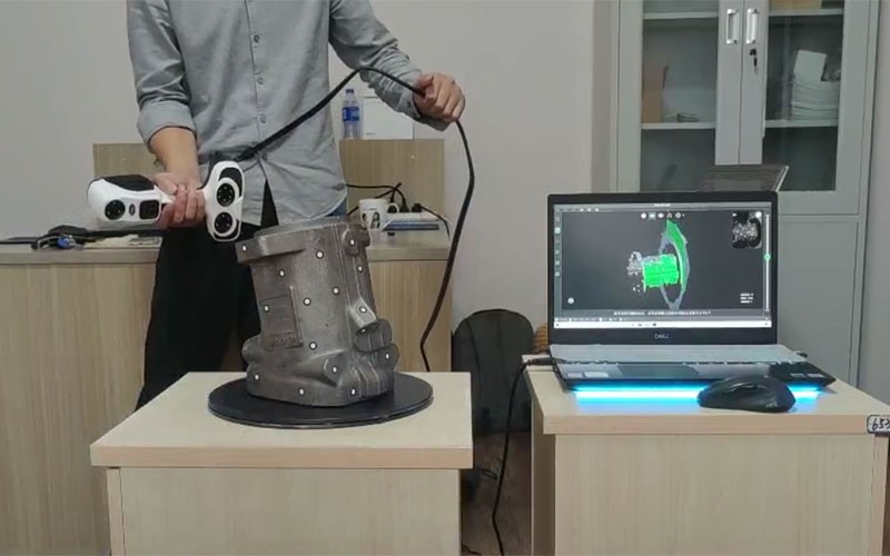 3D Scanning a Casting Product with iReal 2E