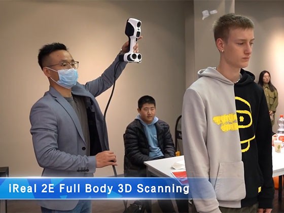 3D Scanning Workshop | iReal 2E Professional Color 3D Scanner