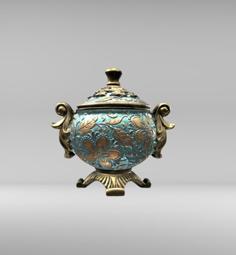 Ancient Metal Vase