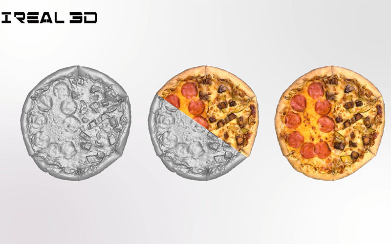 Post-processing of 3D Scanning a Pizza