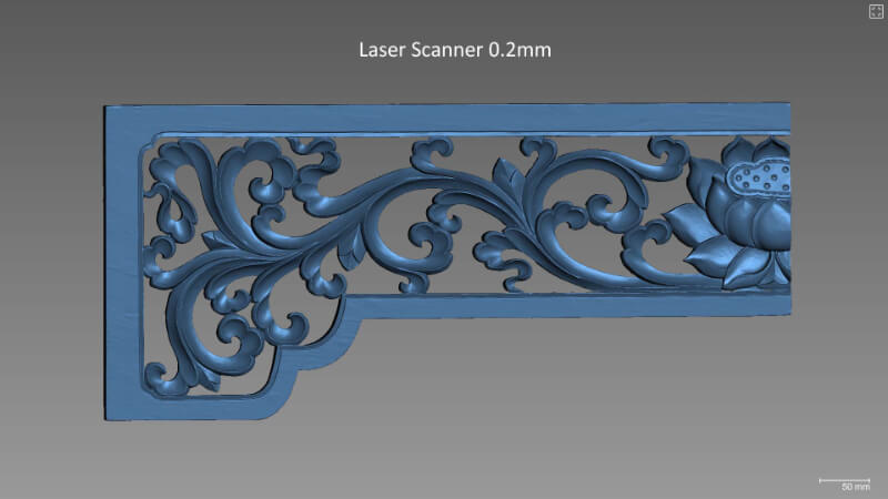 Scanned result by KSCAN-Magic - iReal 2E VS 3D Laser Scanner