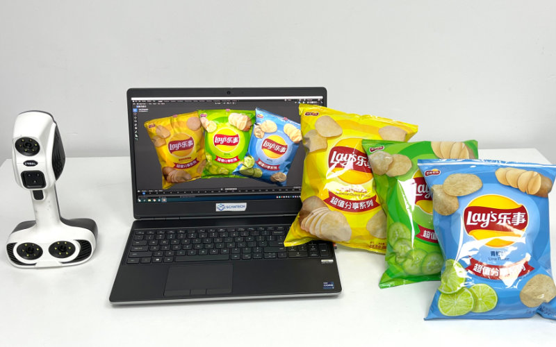 3D Texture Mapping Solution for Lay’s Potato Chip Bags